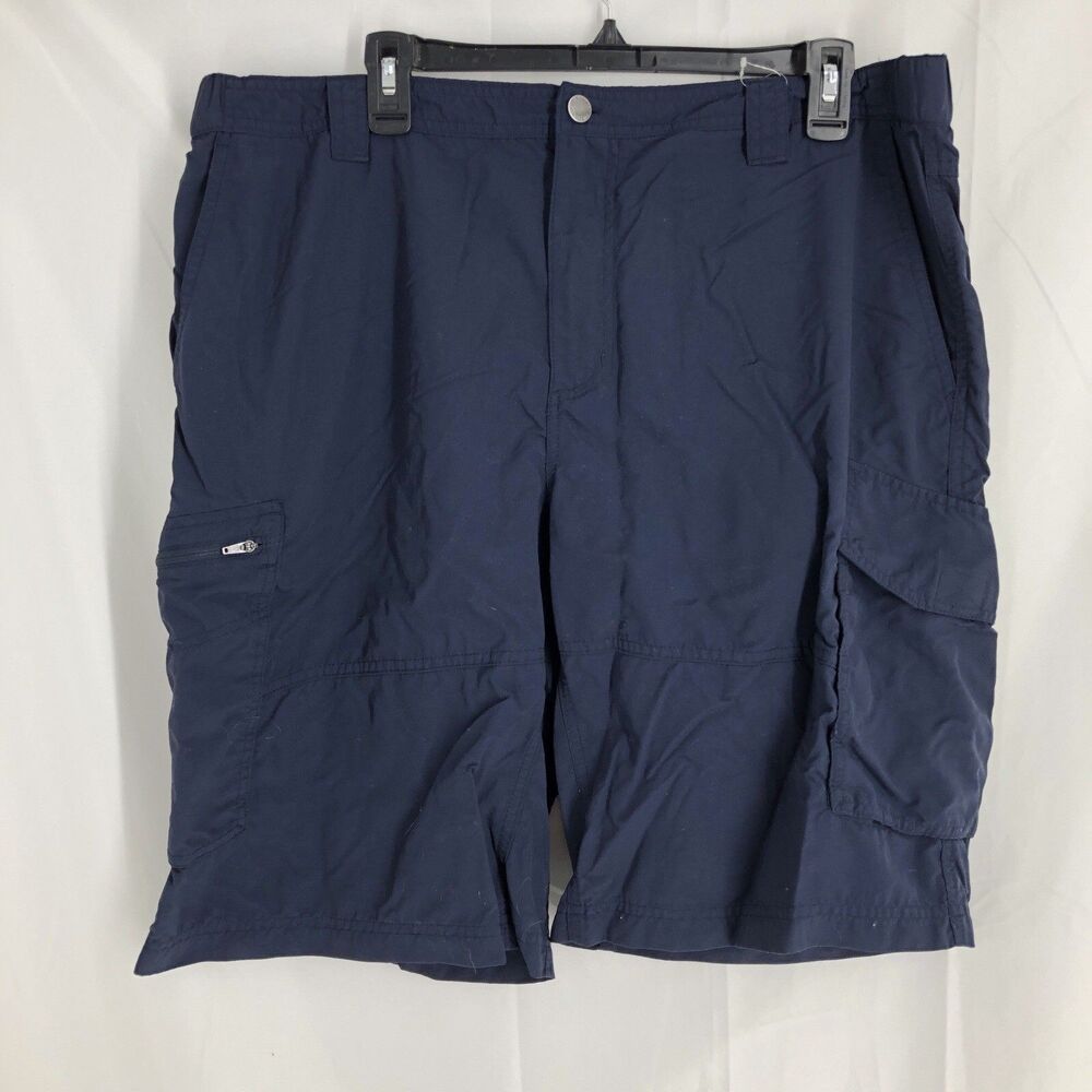 Columbia Kestrel Trail Cargo Shorts Mens 42w Nylon Hiking Outdoors